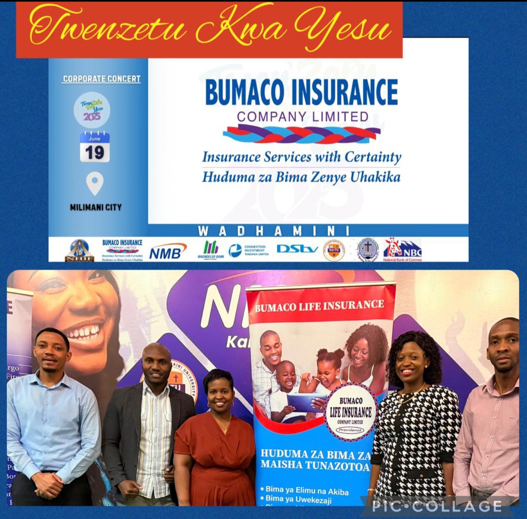 Bumaco Insurance na Bumaco Life Wadhamini na Kushiriki Tamasha la Twen’zetu kwa Yesu 2025 – Corporate